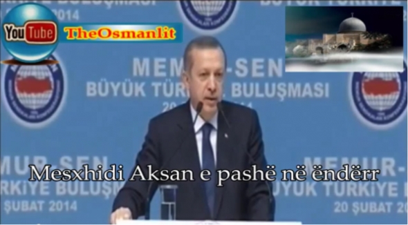 Erdogan pa në ëndërr Mesxhidi Aksan