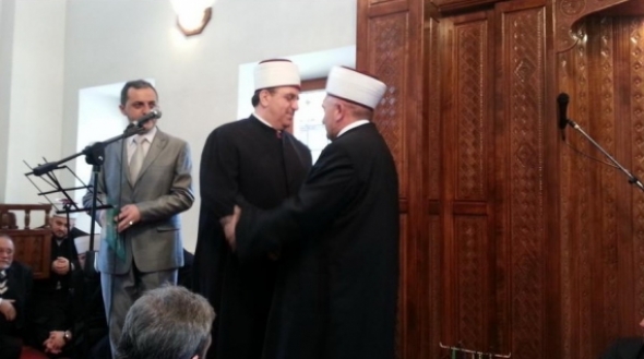 Myftiu Tërnava në përurimin e myftiut të Bashkësisë Islame në serbi Dudiq